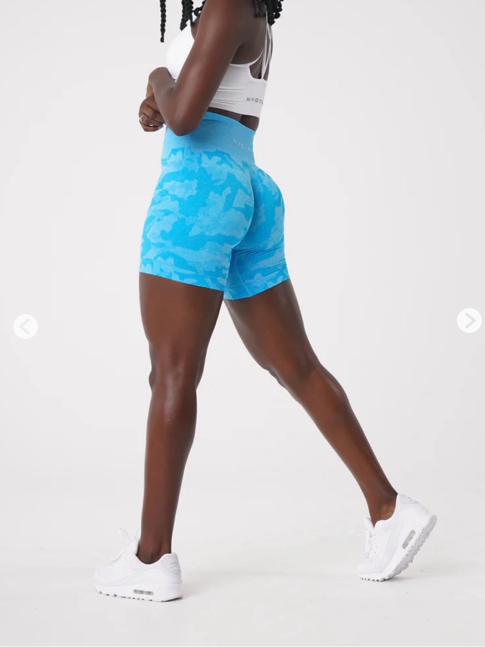 NVGTN Caribbean Camo Seamless Shorts